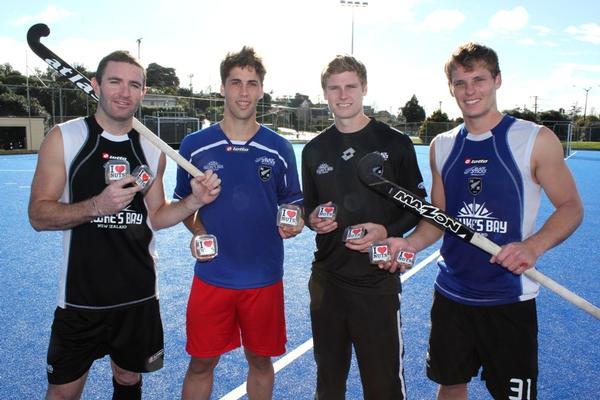 Men's Black Sticks - Phil Burrows, Nick Wilson, Stephen Jenness, Steve Edwards